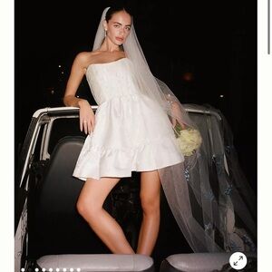 Size 10 dress, adjustable with a corset back